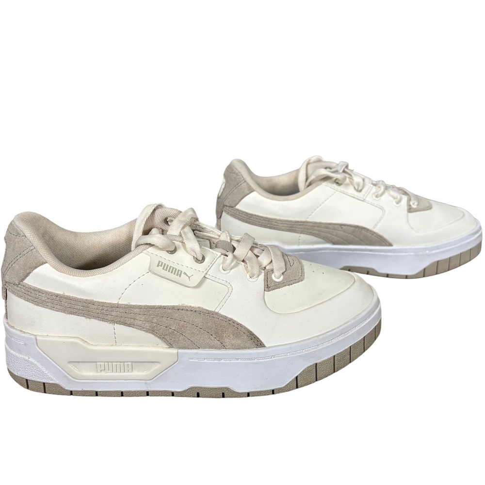 Puma Cali Dream Platform Sneakers Women's Sz 8 Colorpop Marshmallow Pebble Grey‎